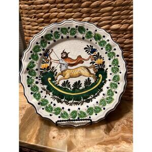Centaur Made in Italy Painted Plate: 11”